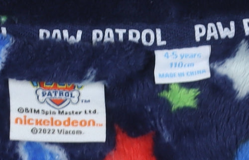 Nickelodeon PAW Patrol Boys Multicoloured Fleece Robe 4-5Y