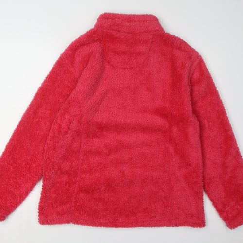 Regatta Women's Red Fleece Pullover Sweatshirt Size 14