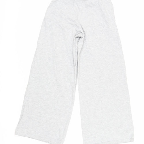 Zara Women's Grey Wide-Leg Trousers, XS