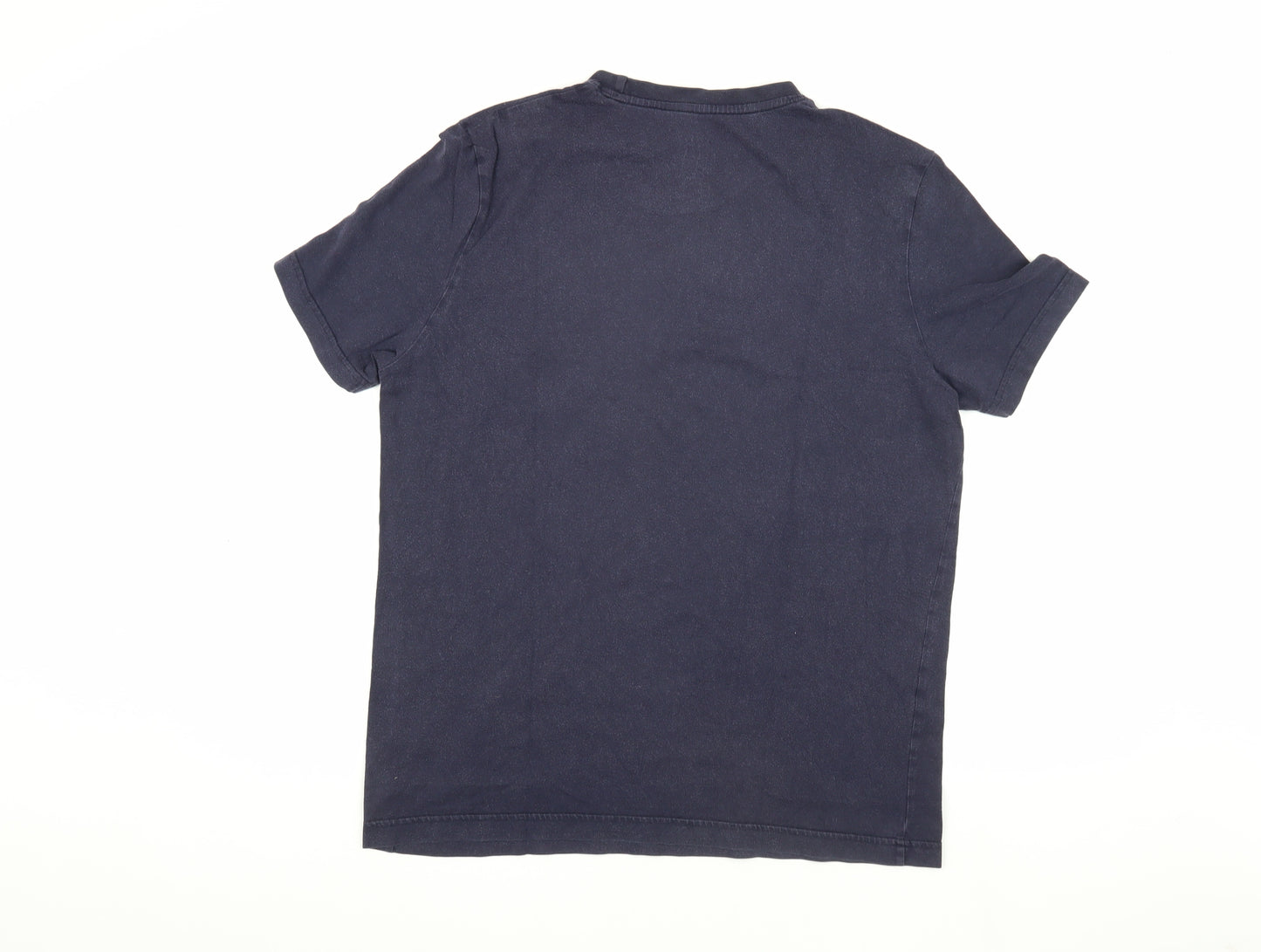 John Lewis Men's Black Cotton T-Shirt S/M