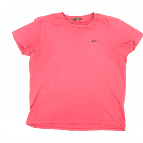 Ben Sherman Red Crew Neck Men's XL T-Shirt