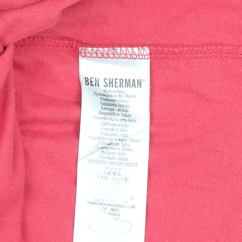 Ben Sherman Red Crew Neck Men's XL T-Shirt