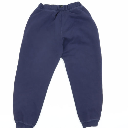 Puma Boys Blue Jogger Trousers, Size 12, Casual Sportswear