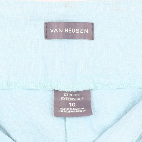 Van Heusen Women's Blue Trousers Size 10