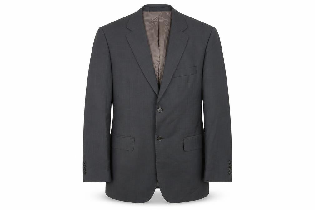 Front view of Marks & Spencer Men's Grey Blazer 40R