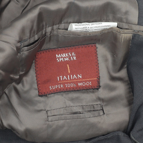 Marks and Spencer Men's Grey Blazer 40R