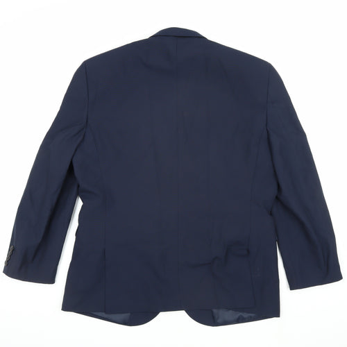 Next Men's Blue Slim Fit Suit Jacket 44R