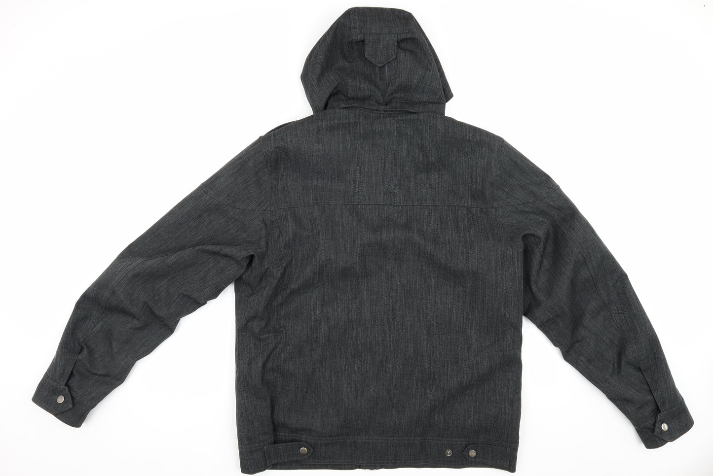 Quechua Men's Black L Hooded Jacket