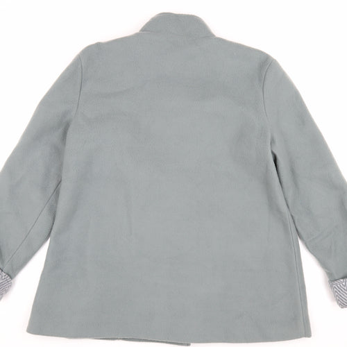 Anne de Lancay Women Grey Jacket Size M Polyester