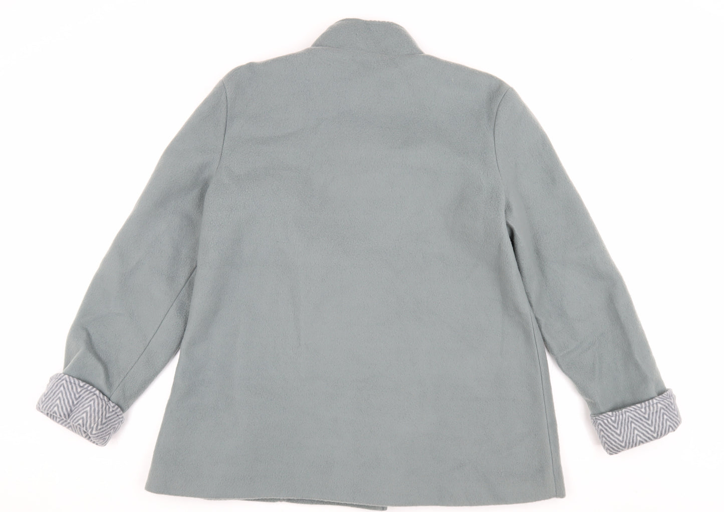 Anne de Lancay Women Grey Jacket Size M Polyester