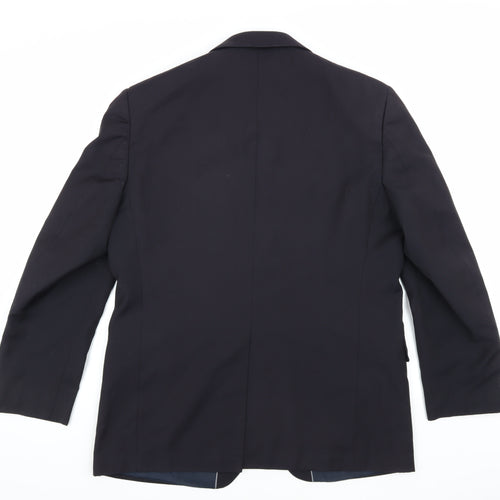 Marks and Spencer Men's Navy Blazer, Size 42R, Wool Blend