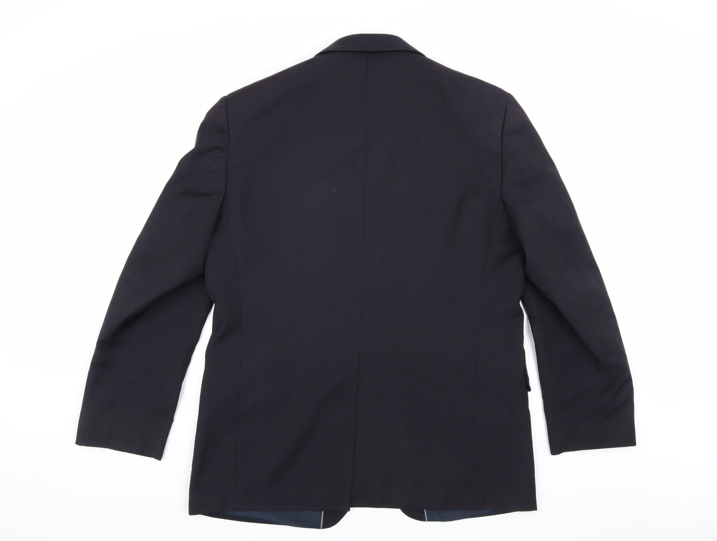 Marks and Spencer Men's Navy Blazer, Size 42R, Wool Blend