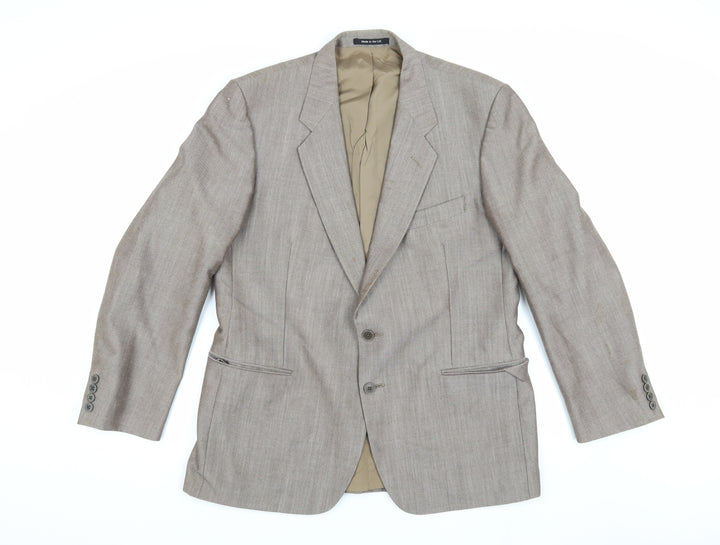 St Michael Men's Brown Blazer 42 Short Vintage