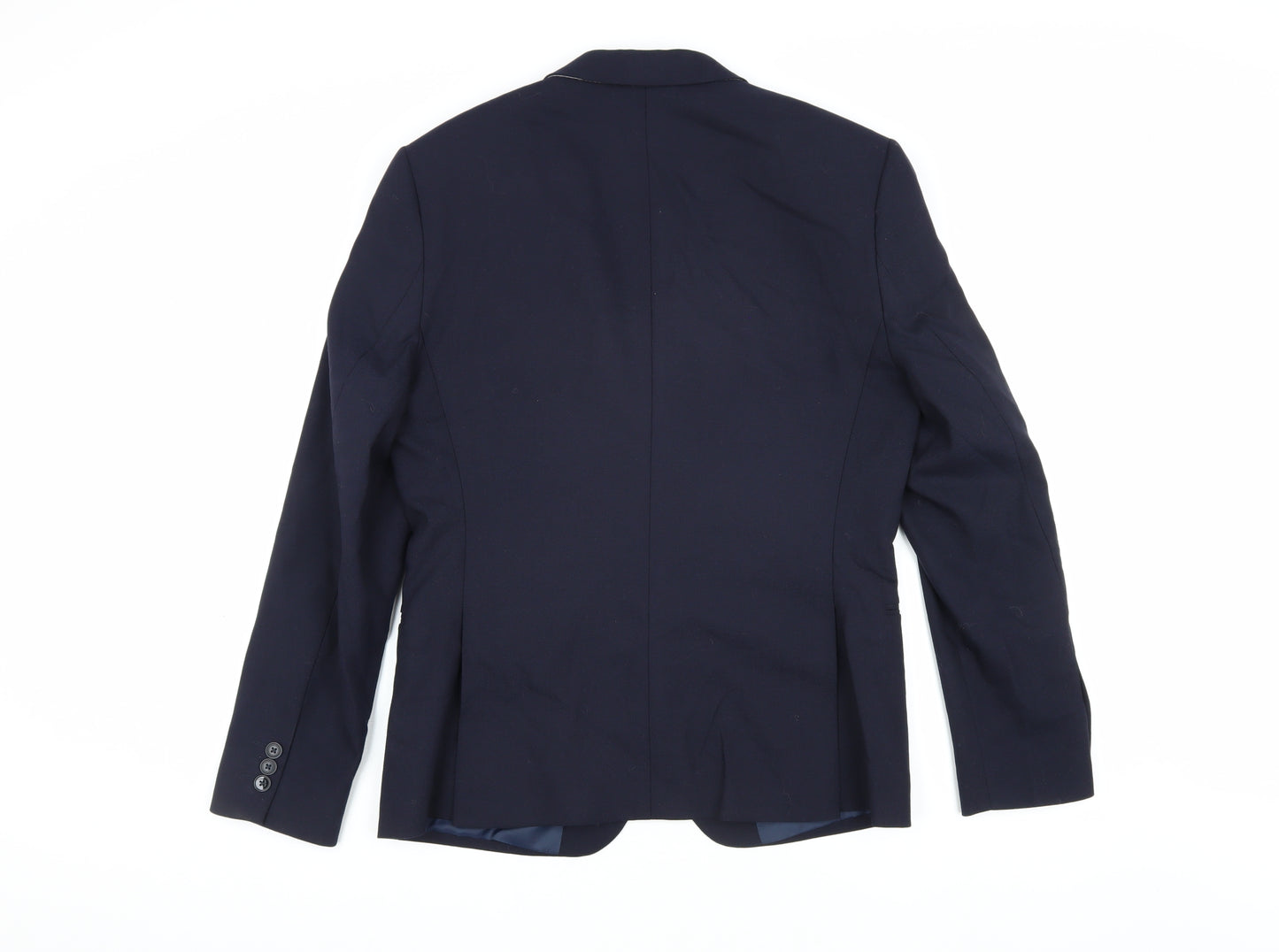 Marks and Spencer Men's Blue Slim Fit Blazer, Size 38S