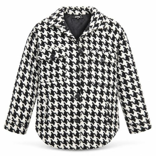 Missguided Women's Houndstooth Jacket Size 6 Classic