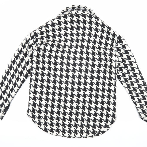 Missguided Women's Houndstooth Jacket Size 6 Classic