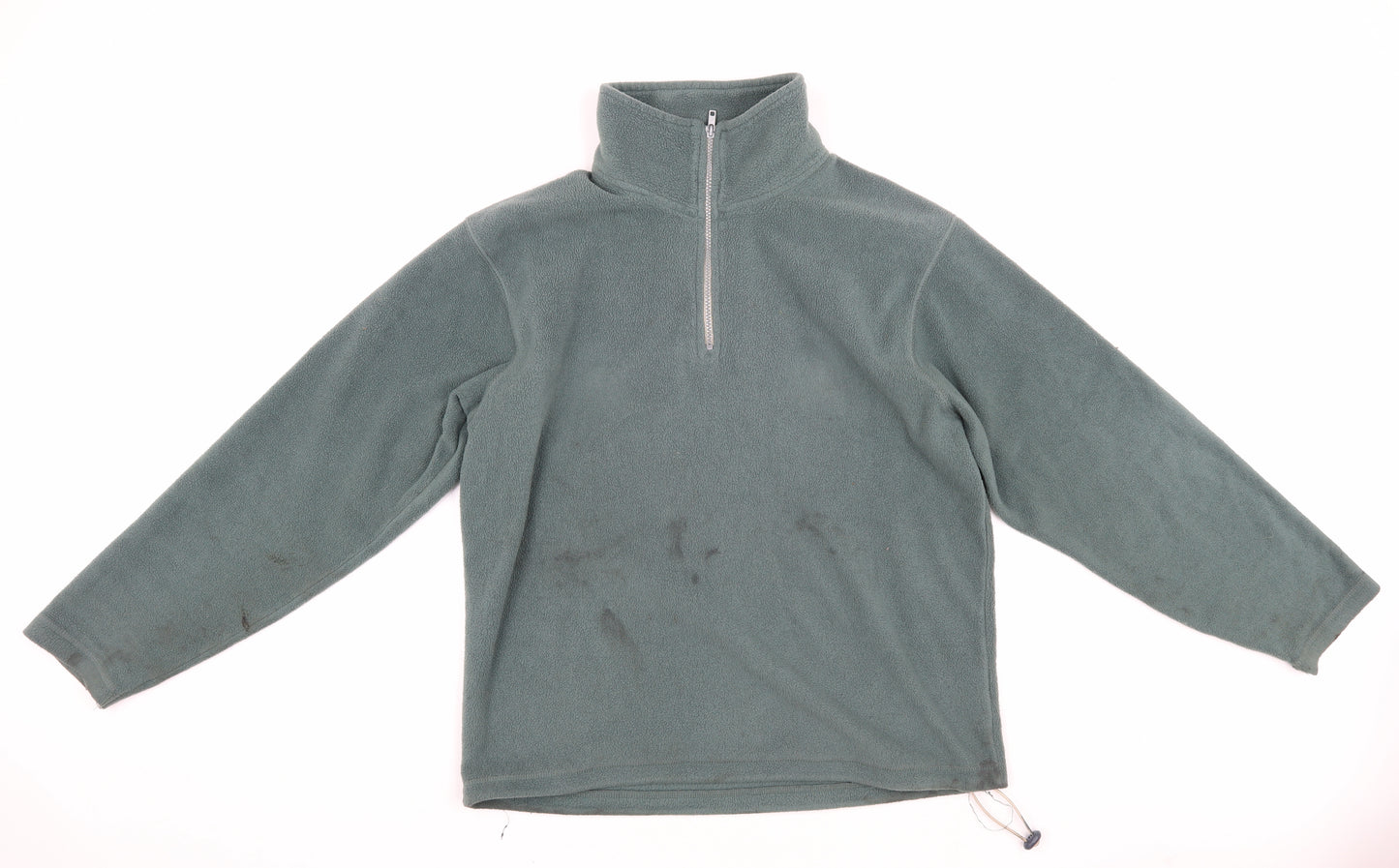 Peter Storm Men's Green 1/4 Zip Fleece Sweatshirt M