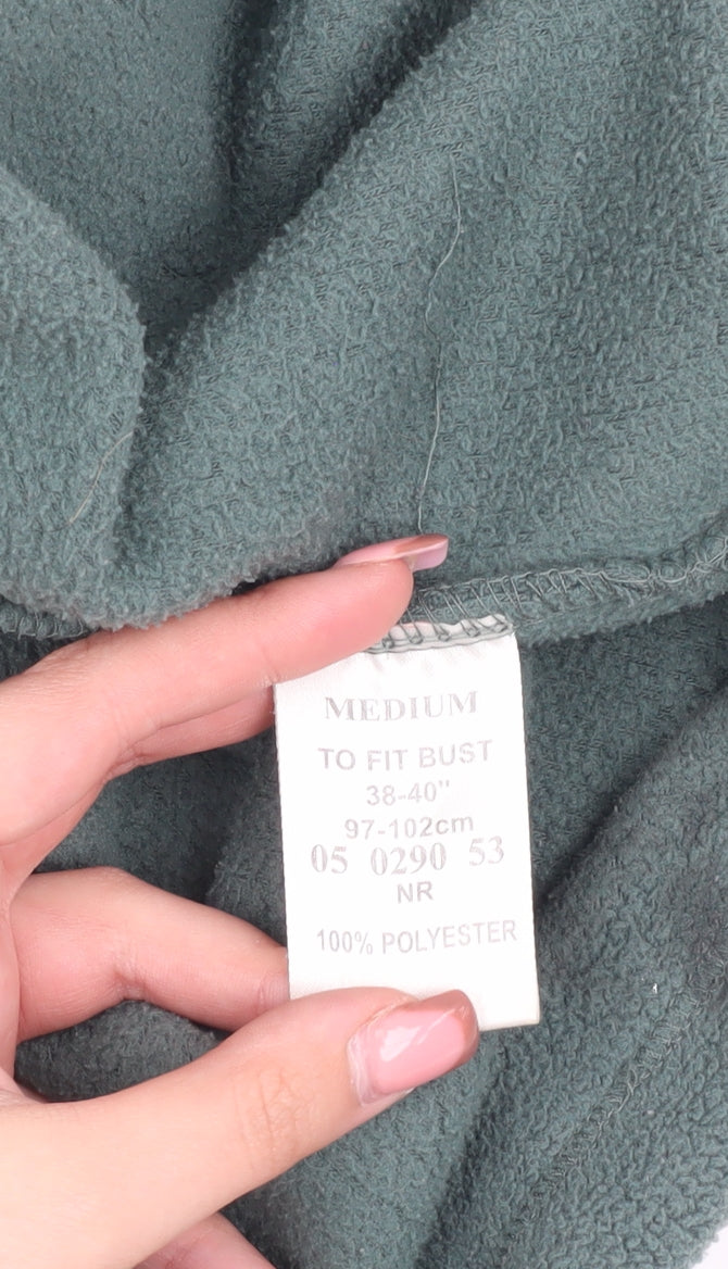 Peter Storm Men's Green 1/4 Zip Fleece Sweatshirt M