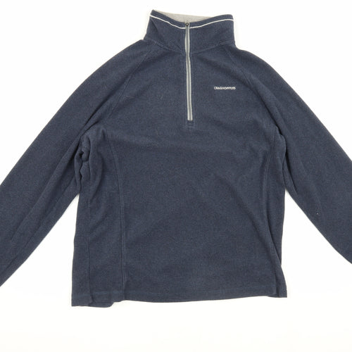 Craghoppers Men's Blue Pullover Fleece Sweatshirt M