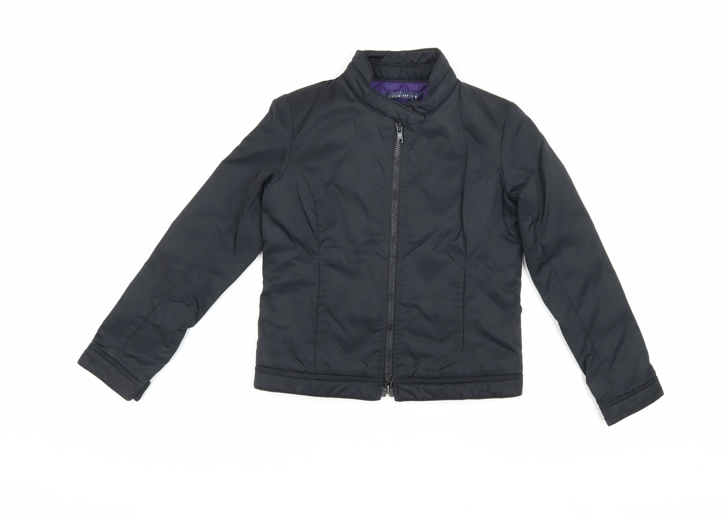 Jigsaw Junior Boys' Black Jacket 8-9Y Polyester Lined