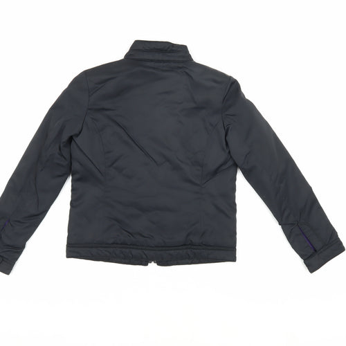 Jigsaw Junior Boys' Black Jacket 8-9Y Polyester Lined