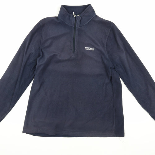 Regatta Unisex Blue Pullover Sweatshirt Size 16 with Zip
