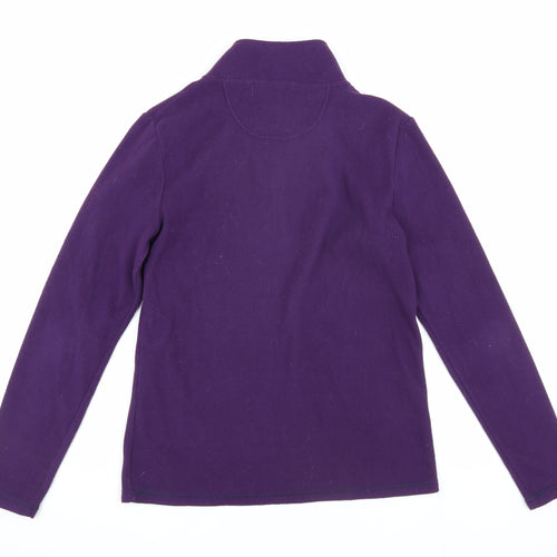 Peter Storm Women's Purple Fleece Sweatshirt Size 12