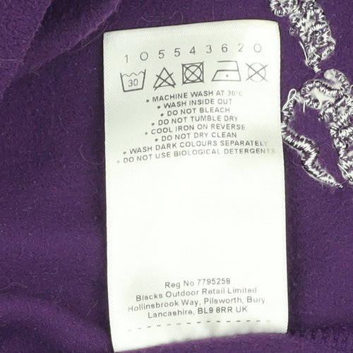 Peter Storm Women's Purple Fleece Sweatshirt Size 12