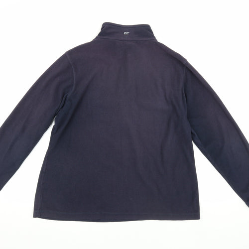 Regatta Women's Blue Fleece Sweatshirt Size 16