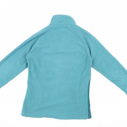 Regatta Women's Blue Fleece Full Zip Sweatshirt Size 10