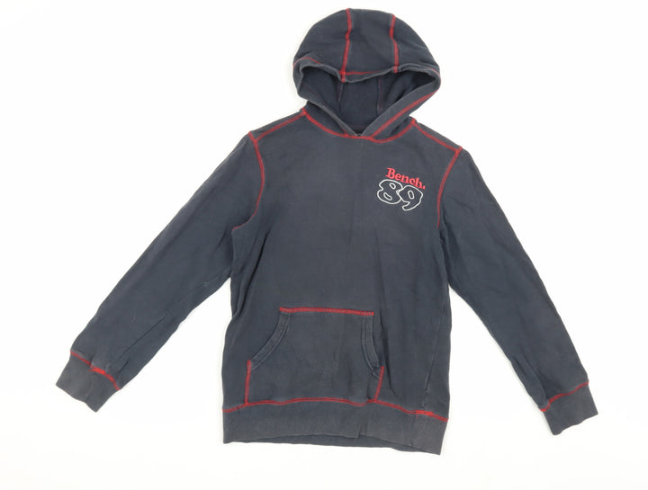Bench Boys Blue Pullover Hoodie 11-12 Years with Hood