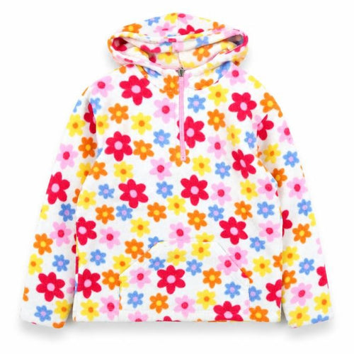 Peter Storm Girls Multicoloured Floral Hoodie 9-10 Years