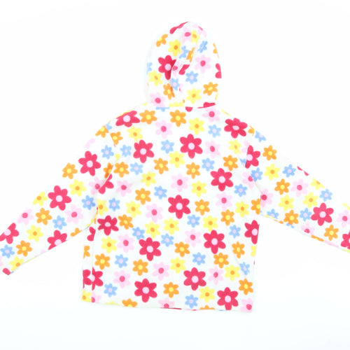 Peter Storm Girls Multicoloured Floral Hoodie 9-10 Years