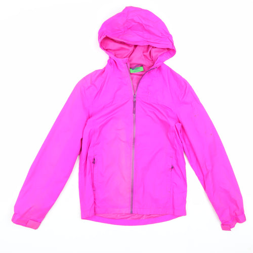 Mountain Warehouse Girls Pink Windbreaker Jacket 11-12 Yrs
