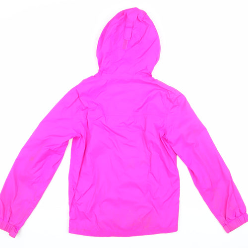 Mountain Warehouse Girls Pink Windbreaker Jacket 11-12 Yrs