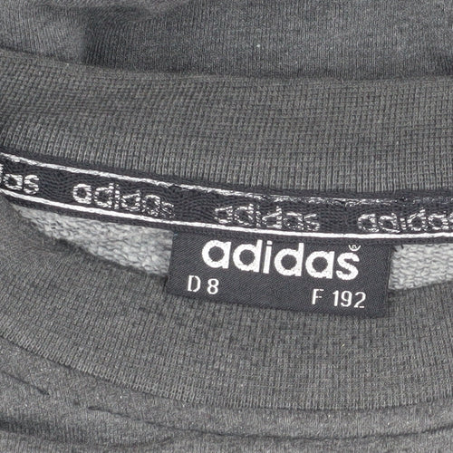 Adidas Men's Grey Pullover Sweatshirt - Size L