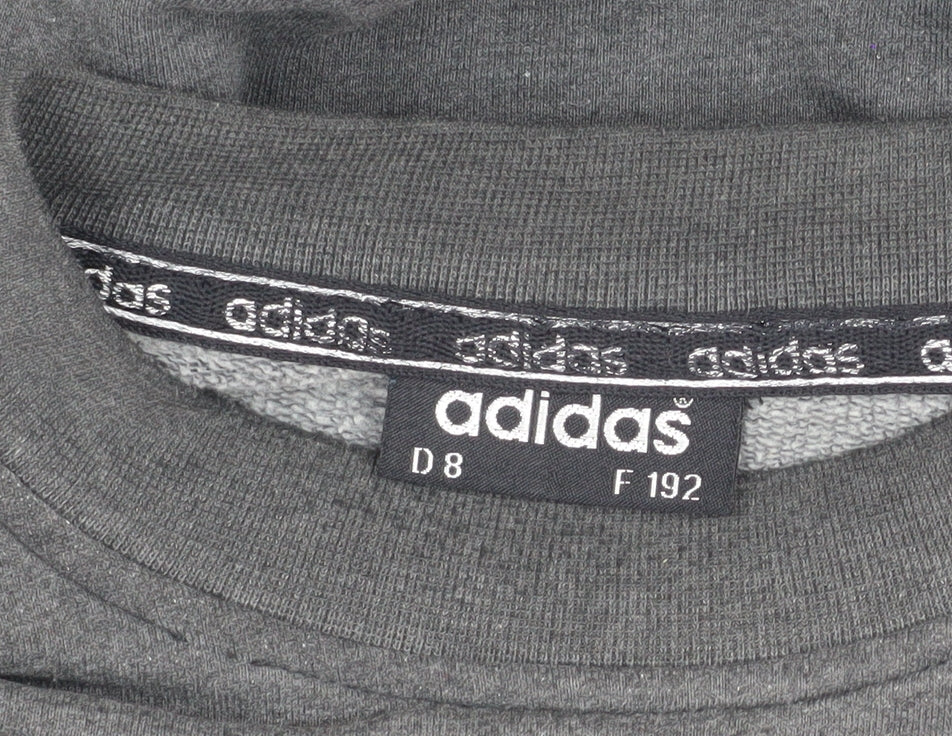 Adidas Men's Grey Pullover Sweatshirt - Size L