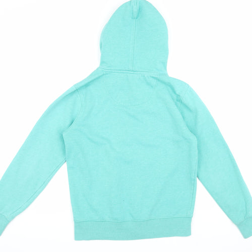 Jack & Jones Men's Green Hooded Jacket Size M Casual