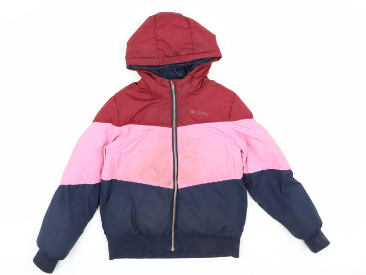 Mountain Warehouse Girls' Colourblock Puffer Jacket, 13Y, Winter