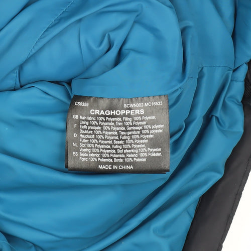 Craghoppers Women's Black Puffer Jacket Size 10