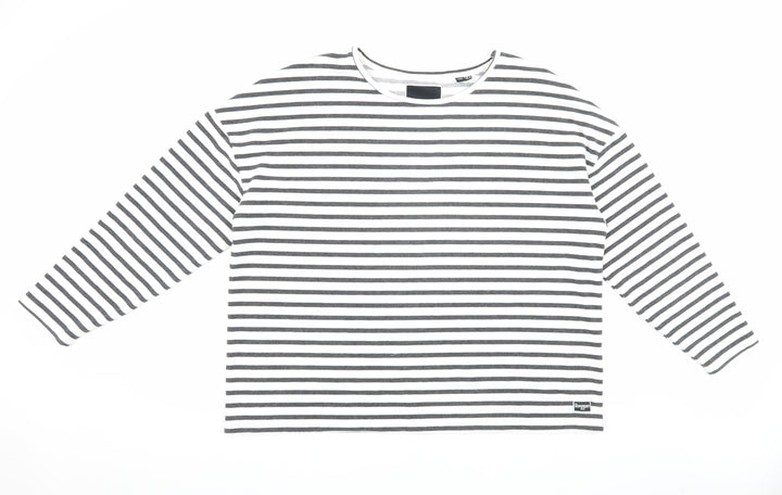 Superdry Women's Striped Long Sleeve T-Shirt, Size 16, Cotton