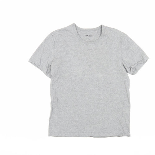 Hugo Boss Grey Men's S Crew Neck T-Shirt