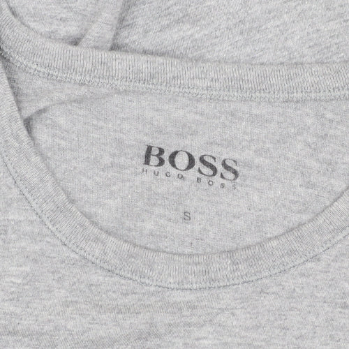 Hugo Boss Grey Men's S Crew Neck T-Shirt