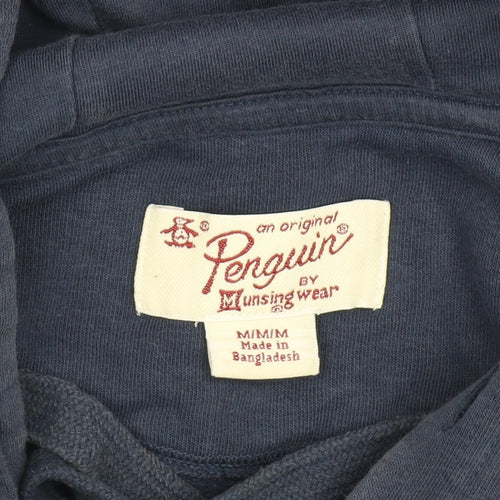 Penguin Men's Blue Pullover Hoodie M