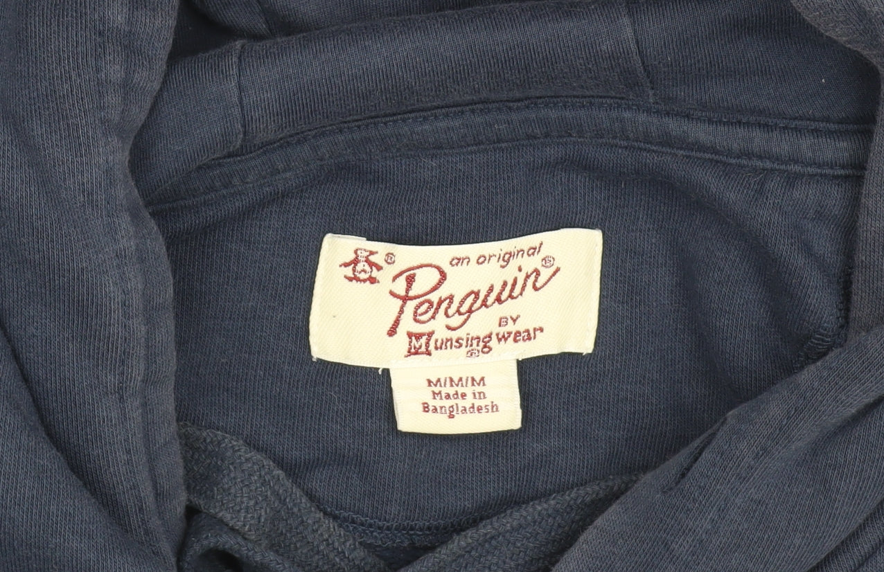 Penguin Men's Blue Pullover Hoodie M