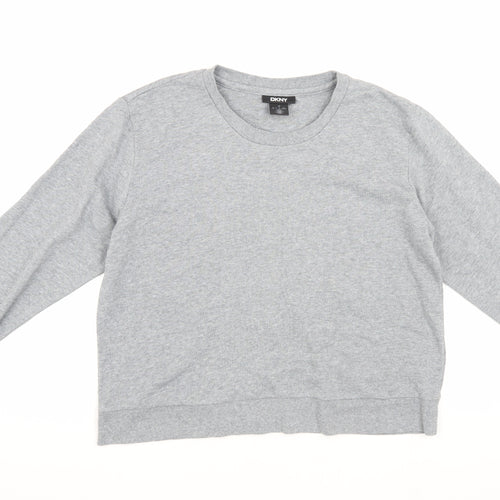 DKNY Men's Grey Pullover Sweatshirt XL Crew Neck