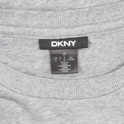 DKNY Men's Grey Pullover Sweatshirt XL Crew Neck
