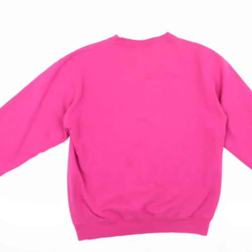 Champion Pink Indiana State Sweatshirt M Unisex Adults