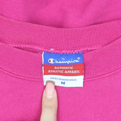 Champion Pink Indiana State Sweatshirt M Unisex Adults