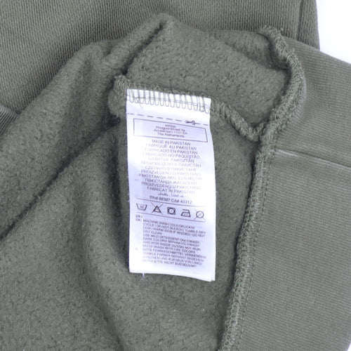 Adidas Men's Green Pullover Sweatshirt Size S